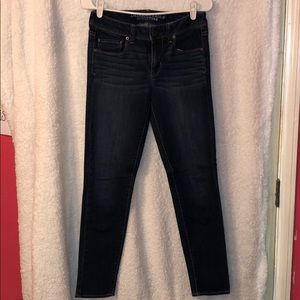 Dark blue skinny jeans
